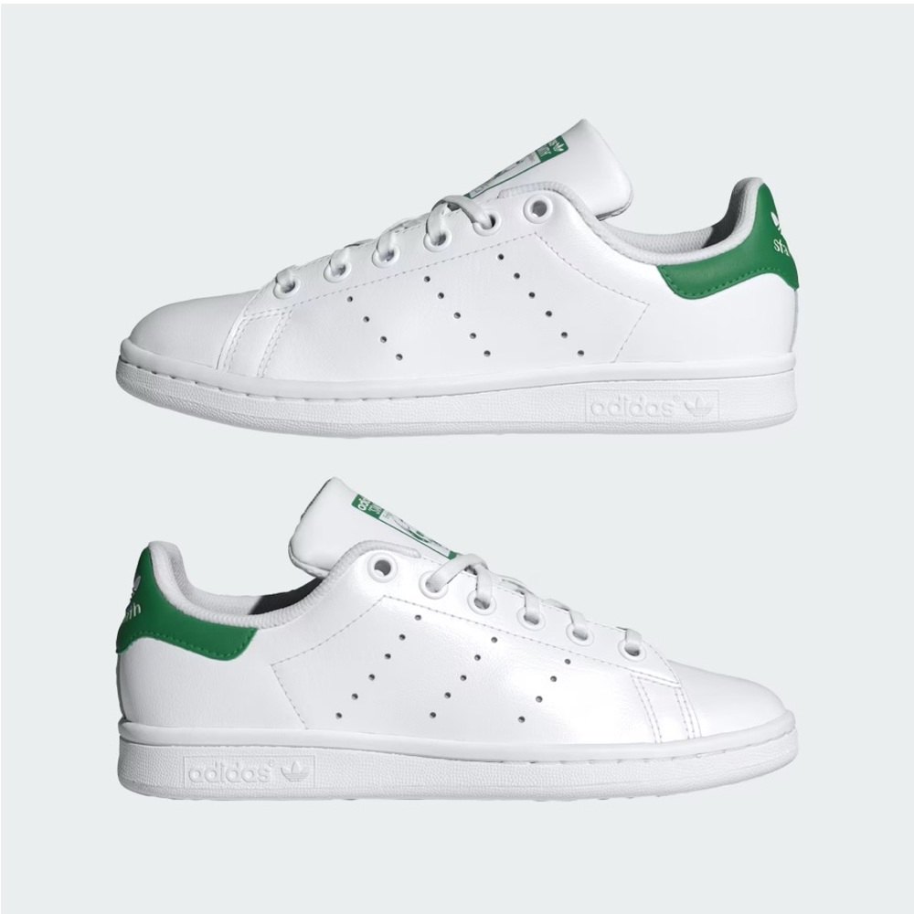Adidas Kids’ Stan Smith | Size 3 Boys | Cloud White | Casual - Picture 14 of 16